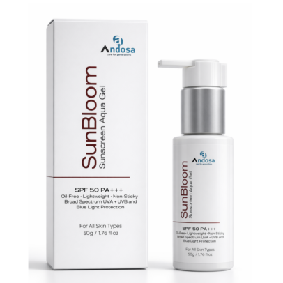 SunBloom Sunscreen Aqua Gel - Andosa Lab